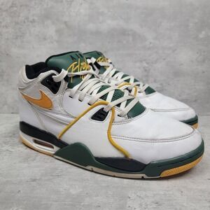 Nike Air Flight 89 Seattle Supersonics Mens Size 9.5 Athletic Shoes Sneakers